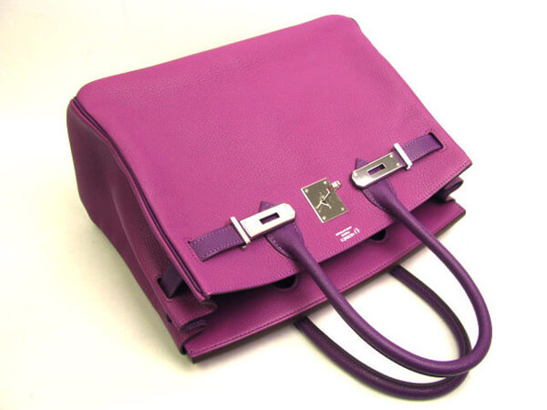 エルメス バーキン30(スペシャルオーダー)シェーブル-シクラメン×バイオレット